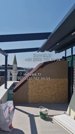INOVEK Beykoz | Pergola Sistemleri Ölçüm ve Montaj